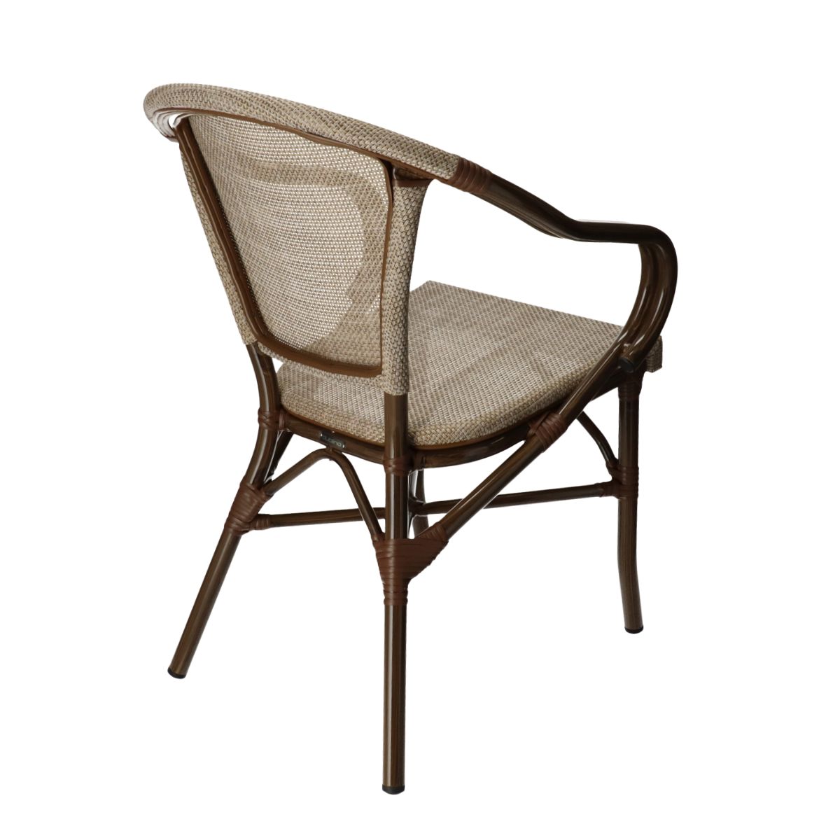 DL STAR C Natural design, vintage Tessil insert outdoor chair